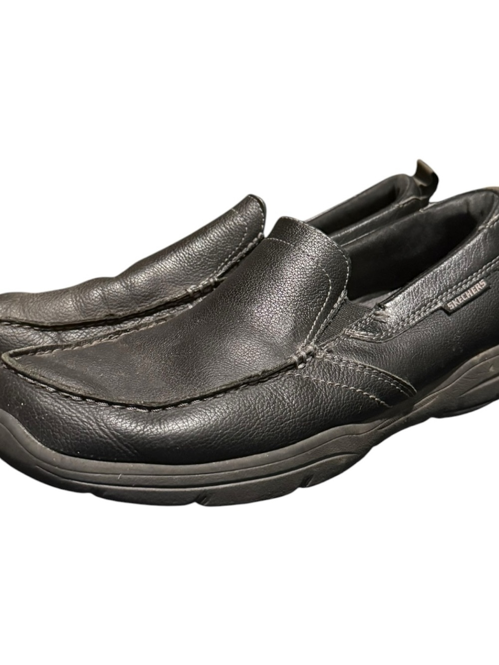 Skechers Harper Forde Slip On Loafers 64858EWW Black Men’s Size 8.5